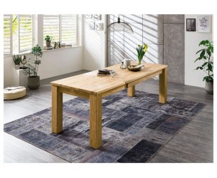 Jídelní stůl z celomasivu Antar 160-rozkládací