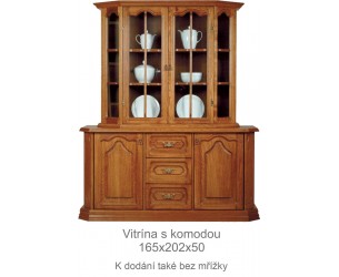 Rustikální vitrína s...