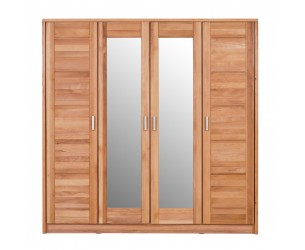 Šatní skříň z masivu Pia 4S