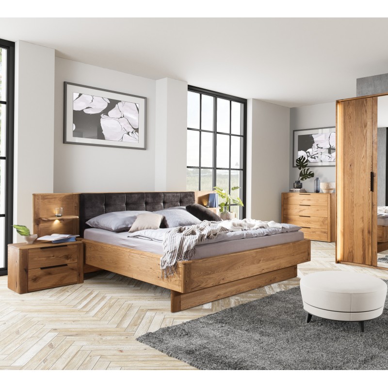 Postel z celomasivu dub Denver 41-140 x 200